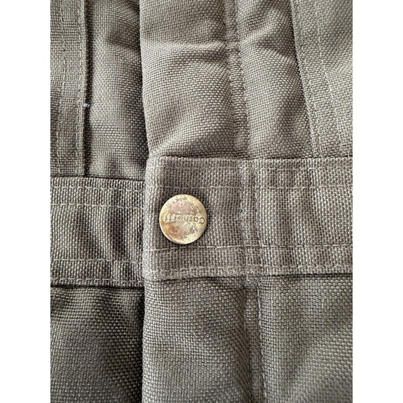 Vintage Carhartt Bibs R33 42x30 USA Made Brown - Picture 4 of 12